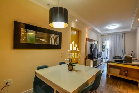 Apartamento com 3 Quartos à venda, 84m² no Vila Valparaíso, Santo André