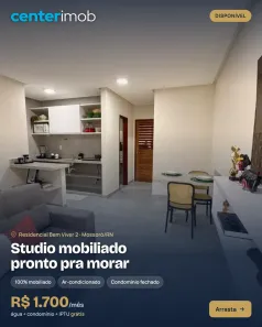 Apartamento com 1 Quarto para alugar, 59m² no Presidente Costa e Silva, Mossoró