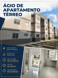Apartamento com 2 Quartos à venda, 46m² no Mansões Recreio Mossoró, Cidade Ocidental