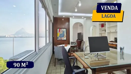 Apartamento com 3 Quartos à venda, 90m² no Lagoa, Rio de Janeiro