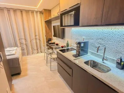 Flat com 1 Quarto para alugar, 28m² no Campo Belo, São Paulo