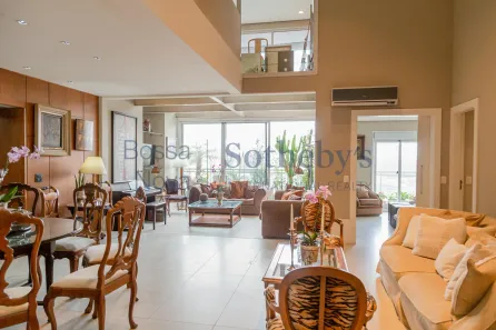 Apartamento com 3 Quartos para alugar, 198m² no Cidade Monções, São Paulo