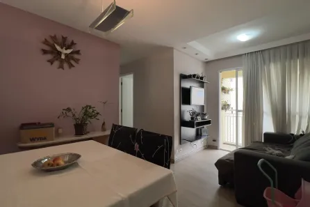 Apartamento com 3 Quartos para alugar, 64m² no Vila Augusta, Guarulhos
