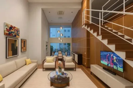 Apartamento com 3 Quartos para alugar, 163m² no Cidade Monções, São Paulo