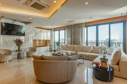 Apartamento com 4 Quartos para venda ou aluguel, 475m² no Vila Olímpia, São Paulo