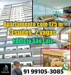Apartamento com 3 Quartos à venda, 125m² no Cremação, Belém