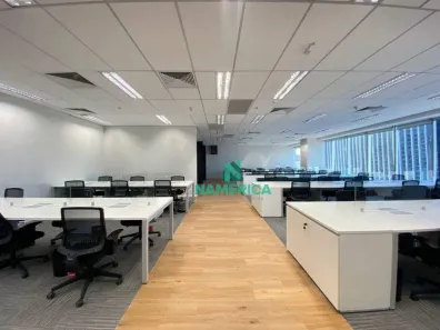 Sala Comercial para alugar, 398m² no Vila São Francisco (Zona Sul), São Paulo
