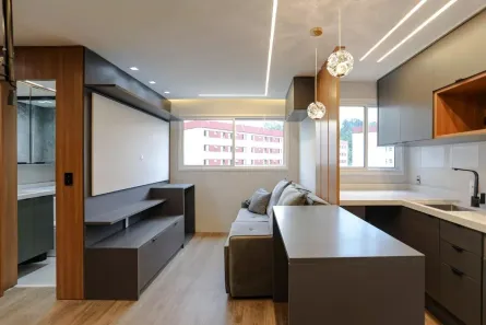 Apartamento com 1 Quarto para alugar, 26m² no Botujuru, Mogi das Cruzes
