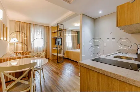 Apartamento com 1 Quarto para alugar, 32m² no Pinheiros, São Paulo