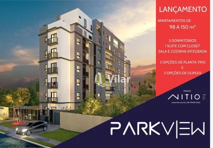 Apartamento com 3 Quartos à venda, 98m² no Centro, Pinhais