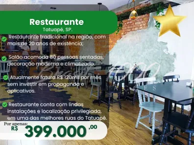 Ponto Comercial à venda, 120m² no Tatuapé, São Paulo