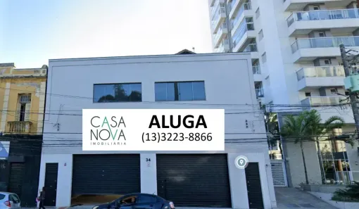 Prédio Comercial para alugar, 1200m² no Vila Mathias, Santos