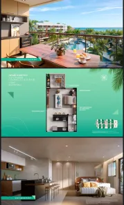 Apartamento com 1 Quarto à venda, 41m² no Porto das Dunas, Aquiraz