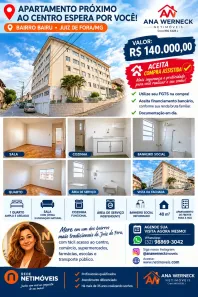 Apartamento com 1 Quarto à venda, 45m² no Bairu, Juiz de Fora