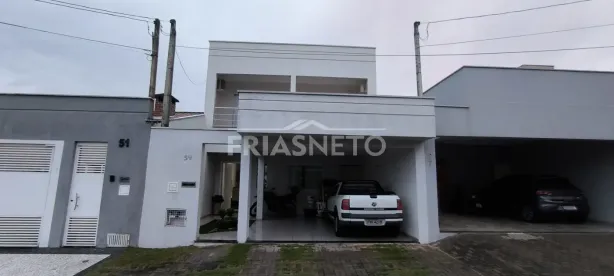 Casa de Condomínio com 3 Quartos à venda, 205m² no Residencial Nova Água Branca II, Piracicaba