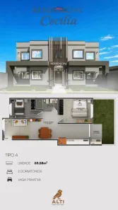 Apartamento com 2 Quartos à venda, 60m² no Vargas, Sapucaia do Sul