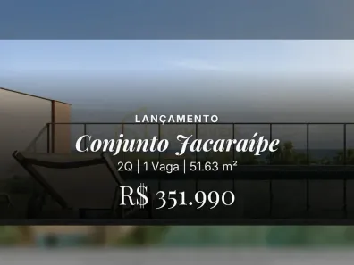 Apartamento com 2 Quartos à venda, 51m² no Conjunto Jacaraípe, Serra