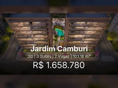 Apartamento com 3 Quartos à venda, 103m² no Jardim Camburi, Vitória