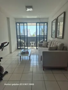 Apartamento com 3 Quartos para alugar, 110m² no Tambaú, João Pessoa
