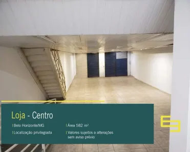 Ponto Comercial para alugar, 582m² no Centro, Belo Horizonte