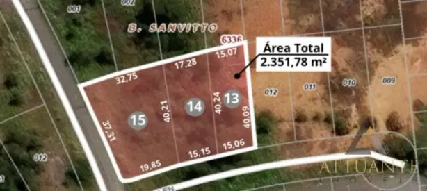 Lote/Terreno à venda, 2351m² no Sanvitto, Caxias do Sul