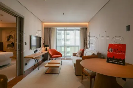 Flat com 1 Quarto para alugar, 60m² no Itaim Bibi, São Paulo