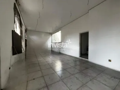 Sala Comercial para alugar, 55m² no Centro, Santos