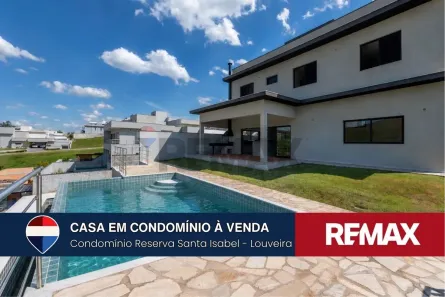 Casa de Condomínio com 3 Quartos à venda, 268m² no Santa Isabel, Louveira