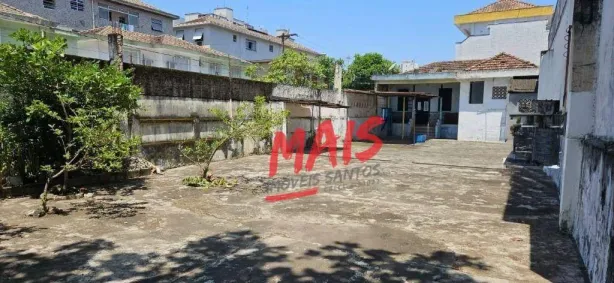 Lote/Terreno à venda, 369m² no Aparecida, Santos