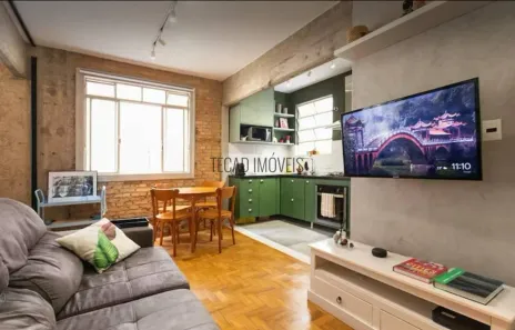 Apartamento com 1 Quarto para alugar, 64m² no Consolação, São Paulo