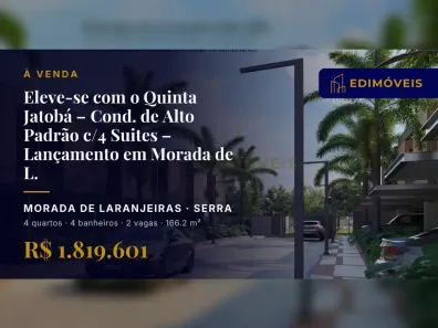 Casa com 4 Quartos à venda, 166m² no Morada de Laranjeiras, Serra