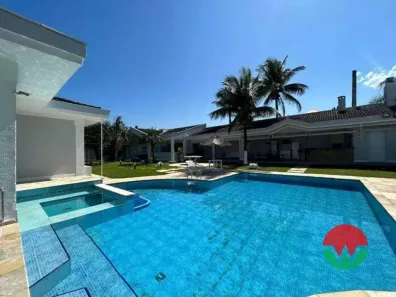 Casa de Condomínio com 7 Quartos para venda ou aluguel, 622m² no Jardim Acapulco, Guarujá