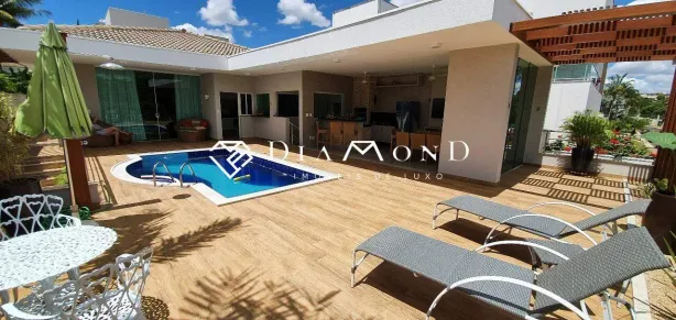 Casa de Condomínio com 5 Quartos à venda, 338m² no Nova Uberlândia, Uberlândia
