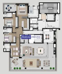 Apartamento com 4 Quartos à venda, 270m² no Jardim Paulista, São Paulo