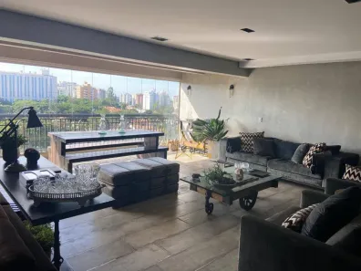 Apartamento com 3 Quartos para venda ou aluguel, 190m² no Chácara Gaivotas, São Paulo