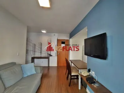 Flat com 2 Quartos para alugar, 43m² no Cidade Monções, São Paulo