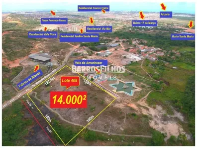 Lote/Terreno à venda, 14000m² no Santa Maria, Aracaju