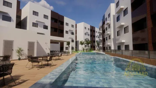 Apartamento com 3 Quartos à venda, 55m² no Cidade dos Colibris, João Pessoa