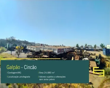 Galpão/Depósito/Armazém para alugar, 24880m² no Cincão, Contagem