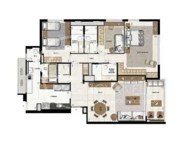 Apartamento com 3 Quartos à venda, 148m² no Flamengo, Rio de Janeiro
