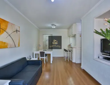 Flat com 1 Quarto para alugar, 45m² no Itaim Bibi, São Paulo