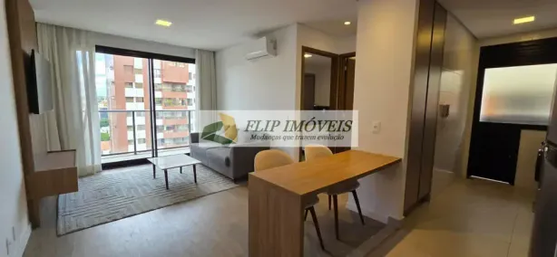 Apartamento com 1 Quarto para alugar, 51m² no Cambuí, Campinas