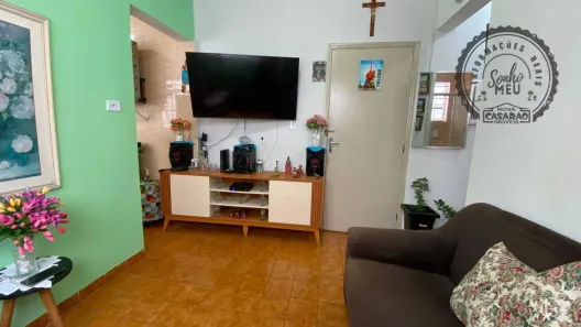 Apartamento com 1 Quarto à venda, 45m² no Boqueirão, Praia Grande
