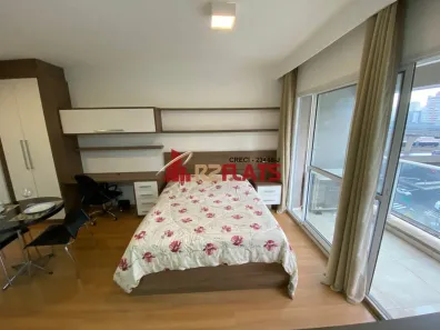 Apartamento com 1 Quarto para alugar, 38m² no Brooklin Paulista, São Paulo