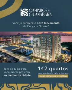 Apartamento com 1 Quarto à venda, 47m² no Centro, Niterói