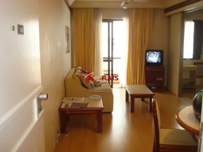 Flat com 1 Quarto para alugar, 45m² no Cerqueira César, São Paulo
