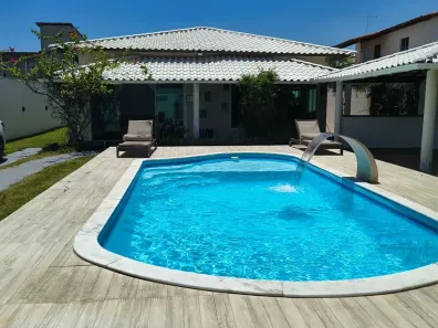 Casa de Condomínio com 3 Quartos à venda, 136m² no Arembepe (Abrantes), Camaçari