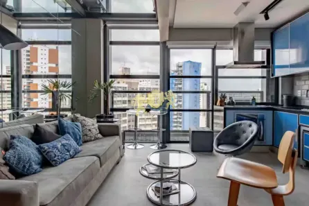 Flat com 1 Quarto à venda, 42m² no Vila Nova Conceição, São Paulo
