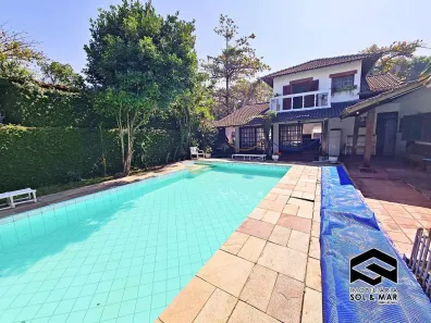 Apartamento com 5 Quartos para alugar, 330m² no Mar e Céu, Guarujá