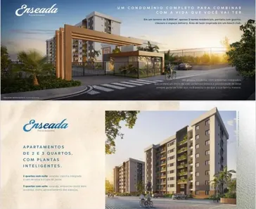 Apartamento com 2 Quartos à venda, 55m² no Buraquinho, Lauro de Freitas